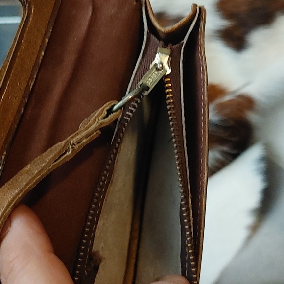 Vintage Mexico Tooled Leather Wallet - Picture 7 of 10